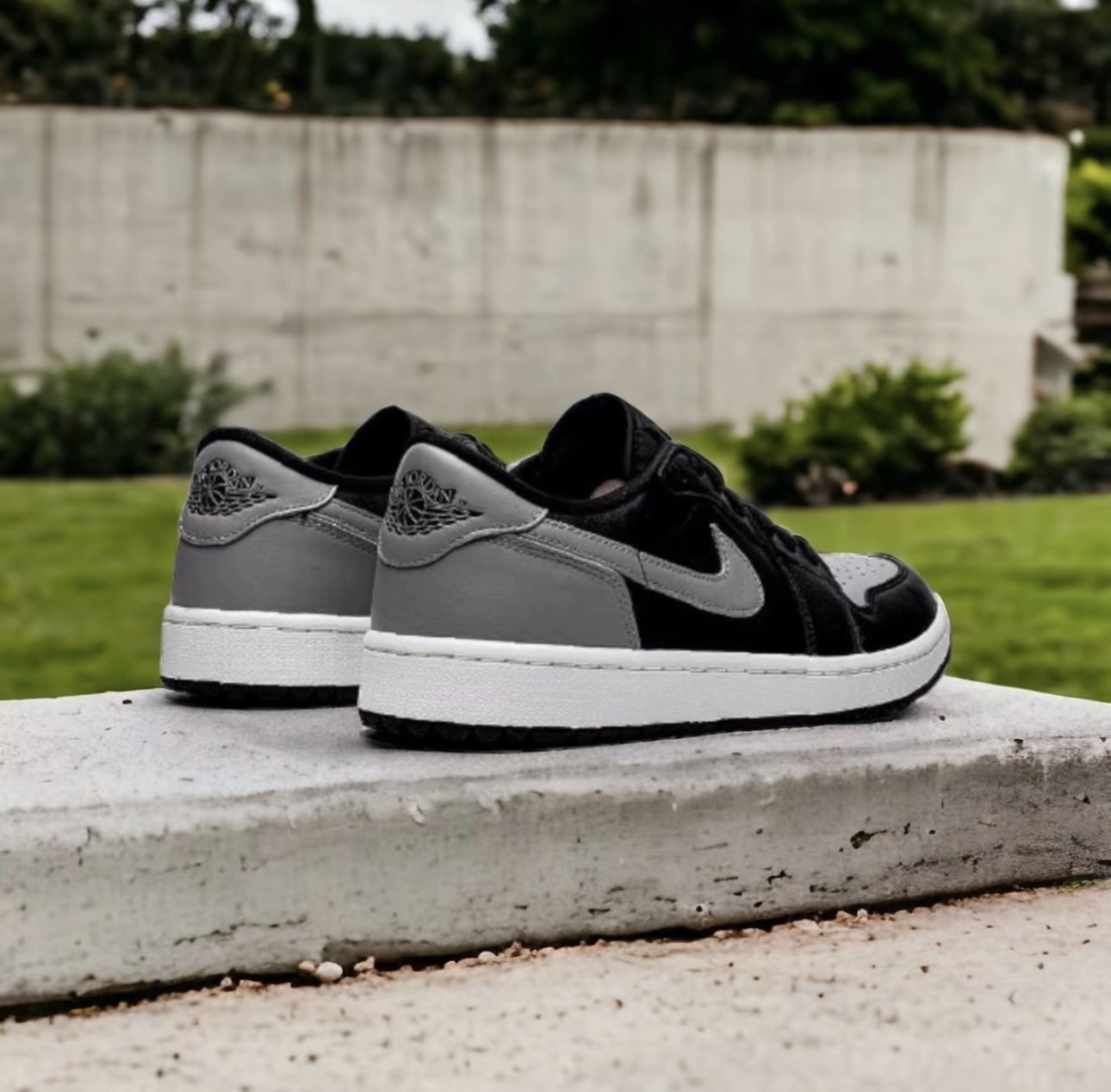 NIKE AIR JORDAN 1 LOW OG Shadow 黑灰 影子 低筒休閒鞋