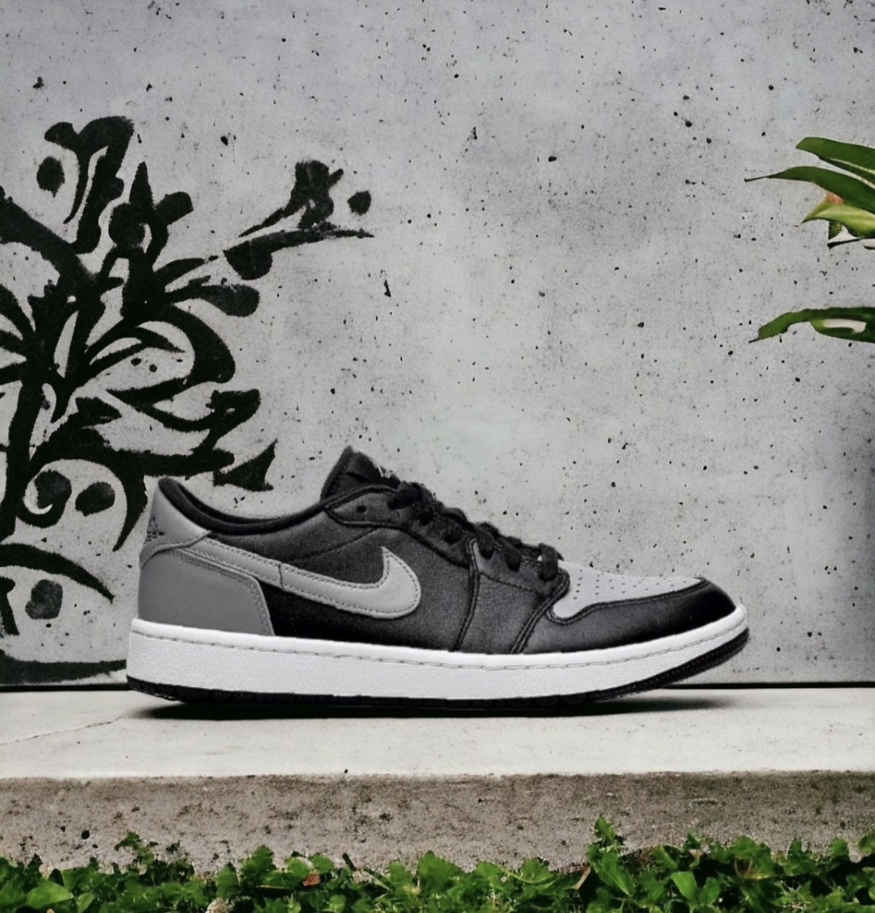 NIKE AIR JORDAN 1 LOW OG Shadow 黑灰 影子 低筒休閒鞋