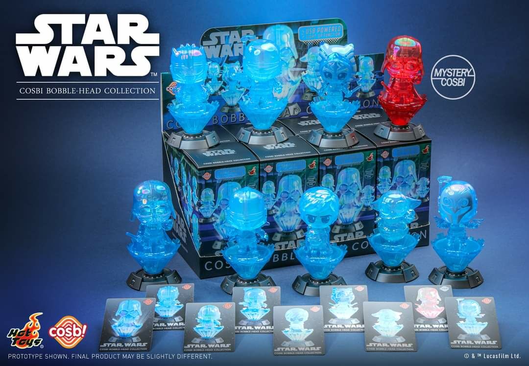 STAR WARS GROGU COSBI BOBBLE HEAD コレクション Hot Toys Star Wars Grogu Cosbi Bobble-Head Collection Figure