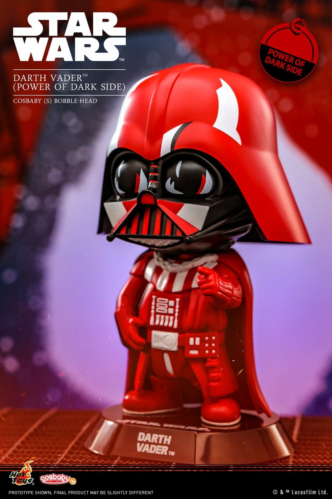 Hot Toys Power of Dark Side Darth Vader Cosbaby
