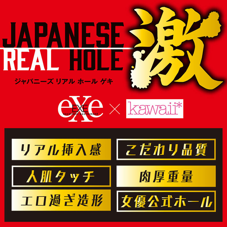 EXE｜JAPANESE REAL HOLE 激 伊藤舞雪｜飛機杯