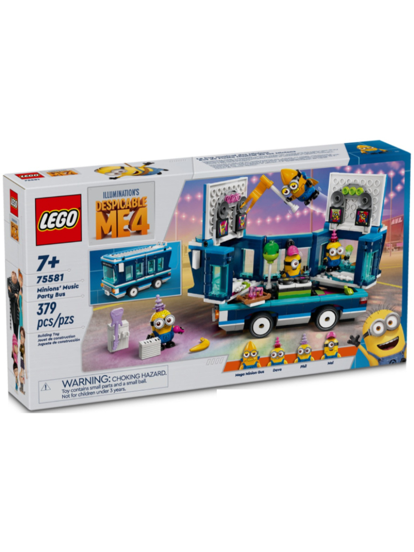 LEGO 75581 小小兵的音樂派對巴士