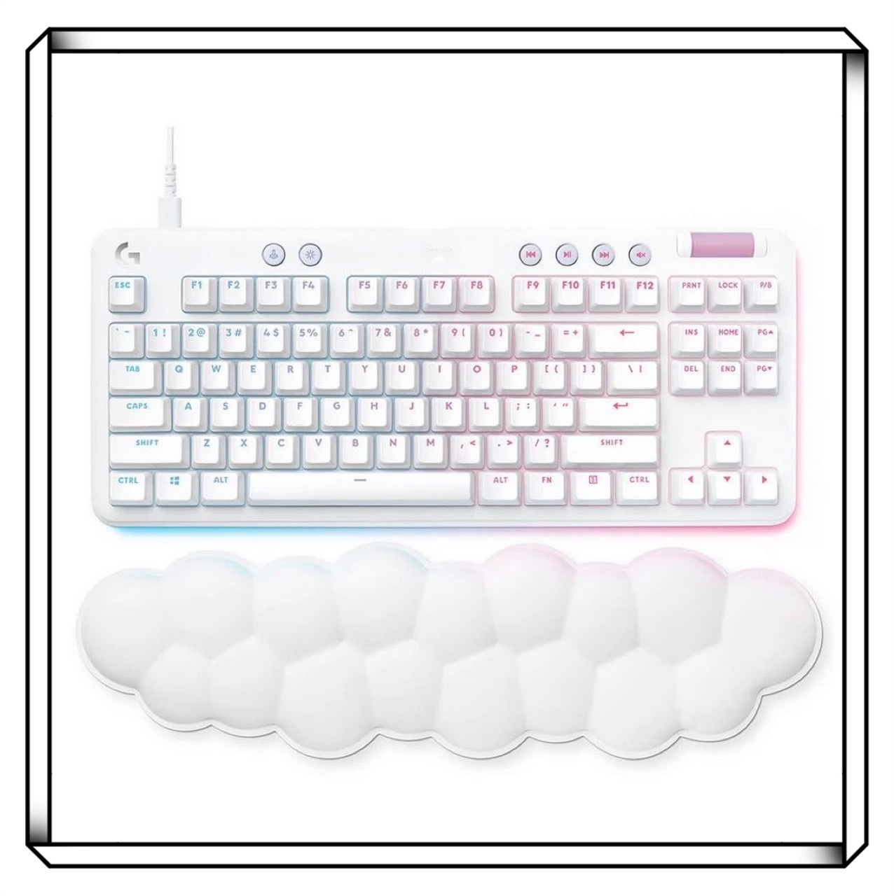 Logitech 羅技 G713 美型炫光機械式有線鍵盤