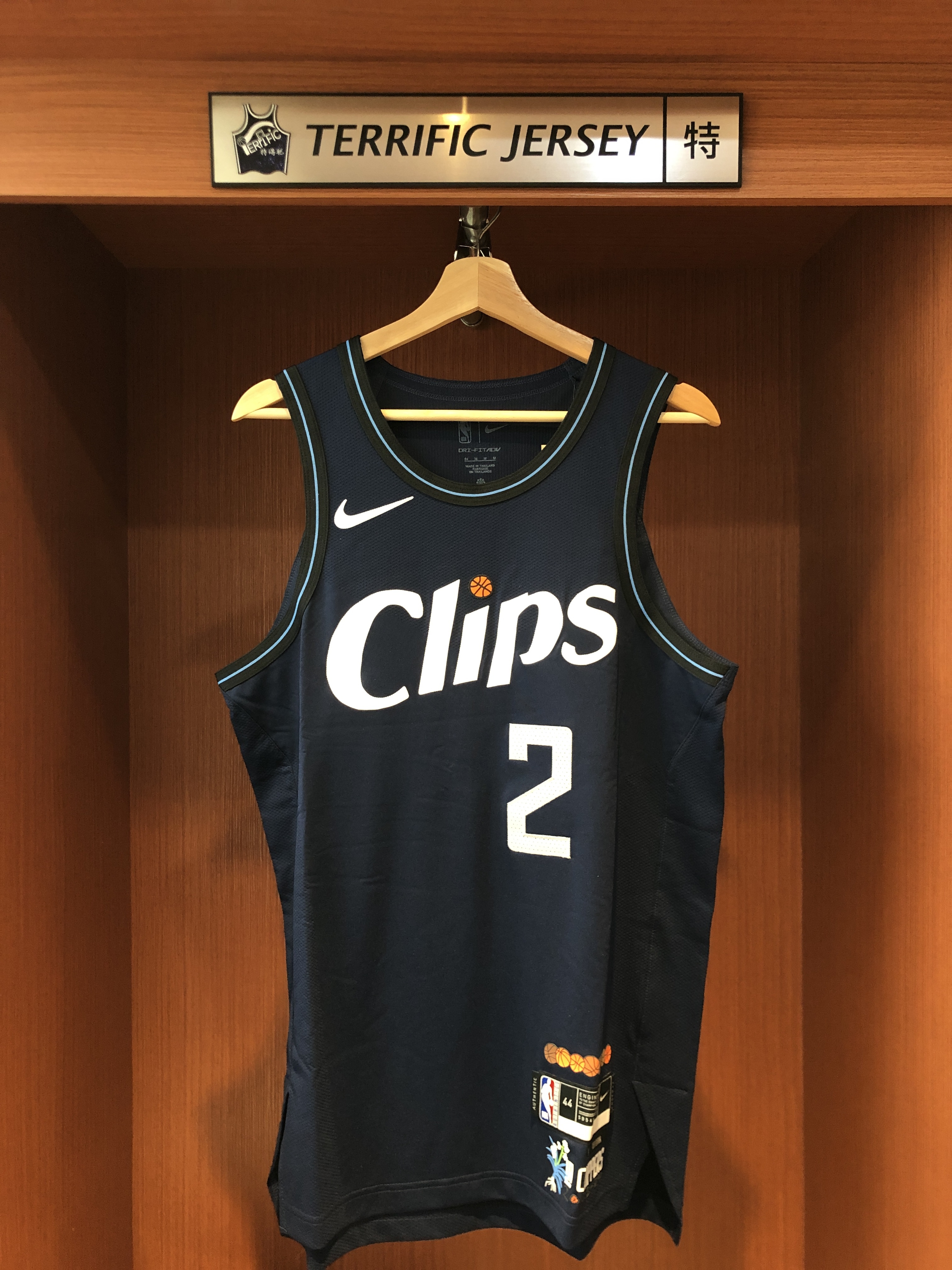 NBA球衣 Kawhi Leonard 洛杉磯快艇城市 City Nike Authentic 球員版 電繡 全新