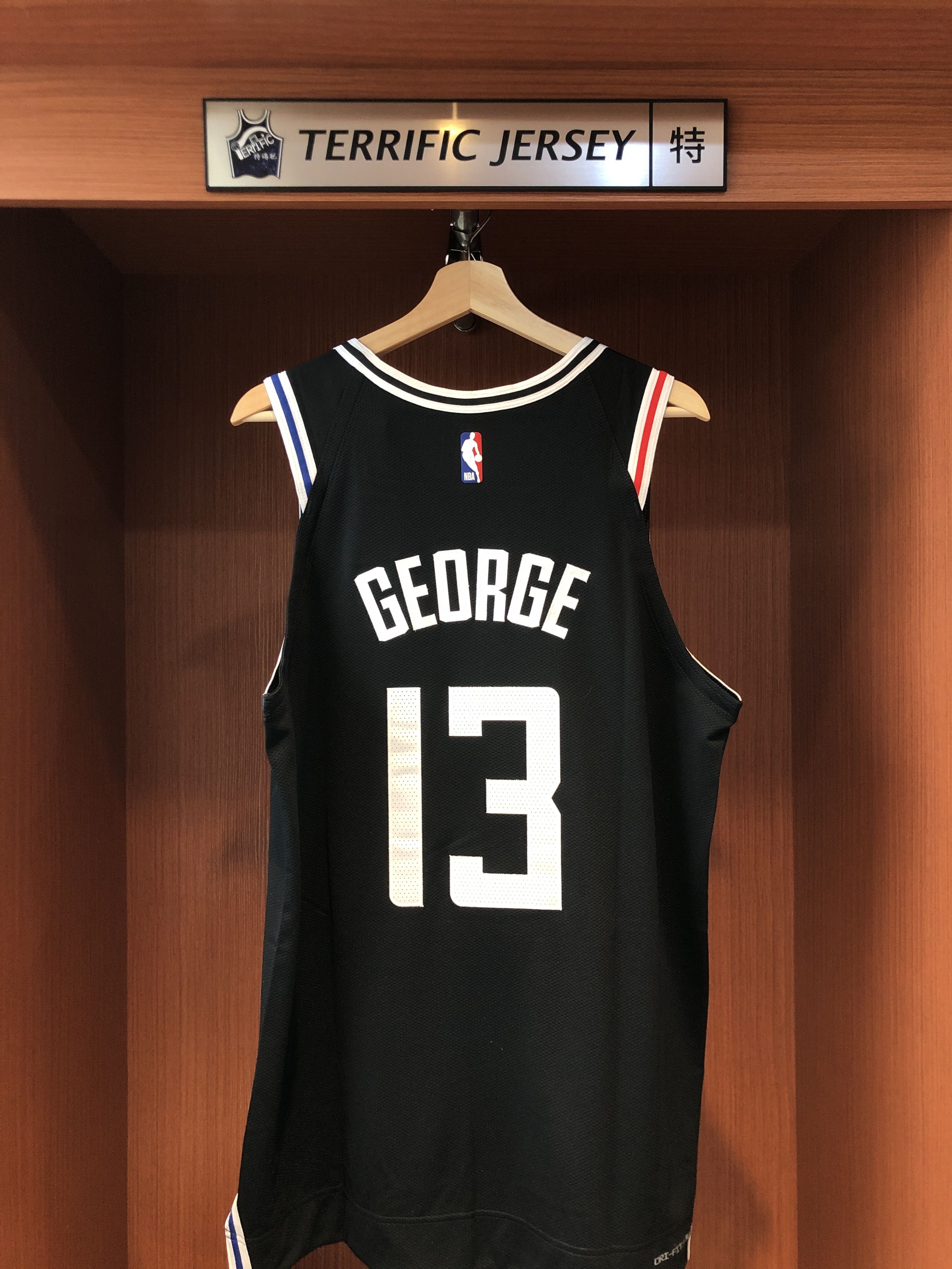 NBA球衣 Paul George 洛杉磯快艇城市 City Nike Authentic 球員版 電繡 全新