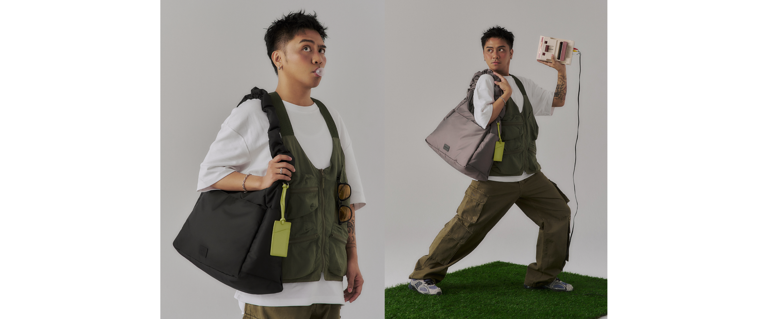 布萊克薛薛吹泡泡：Have Game 斜背包