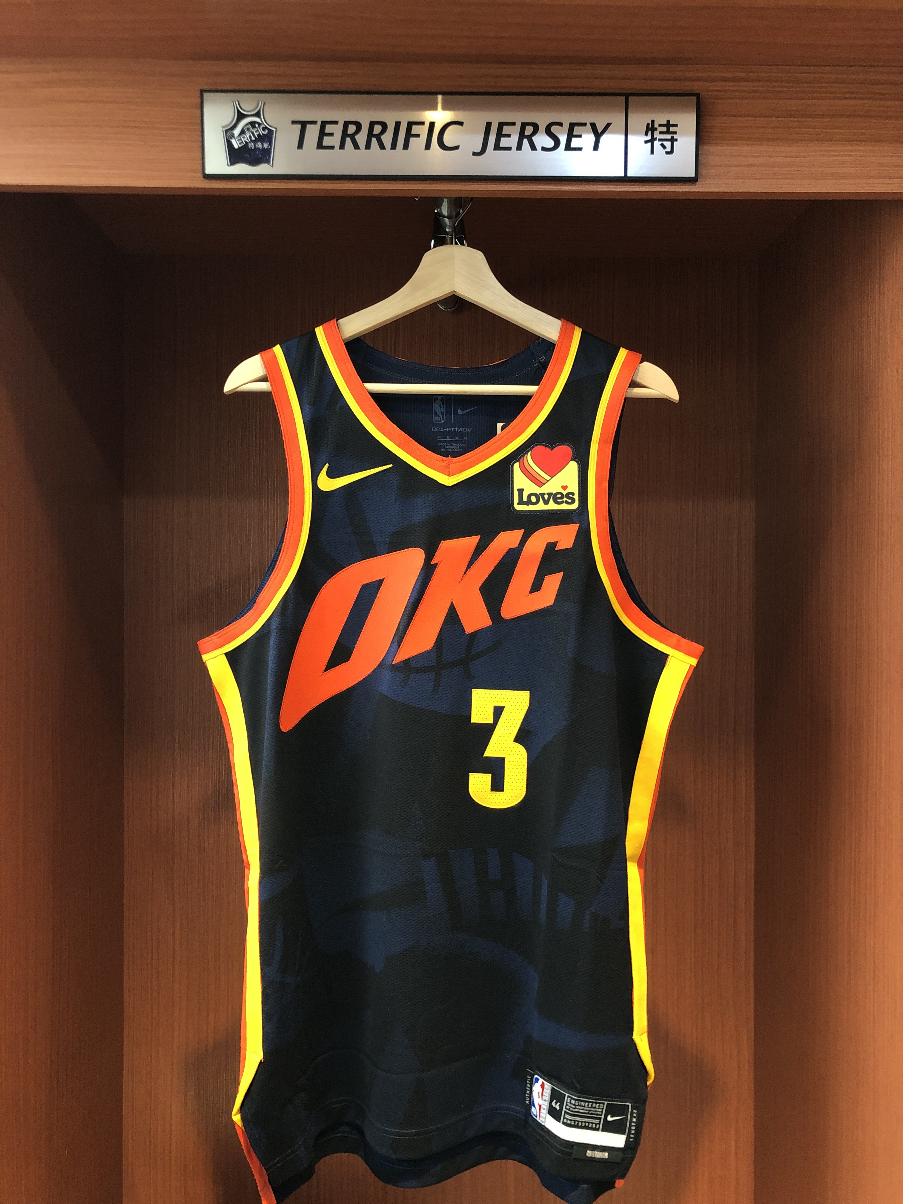 NBA球衣 Josh Giddey 奧克拉荷馬雷霆城市 OKC City Nike Authentic 球員版 電繡 含贊助商標 全新