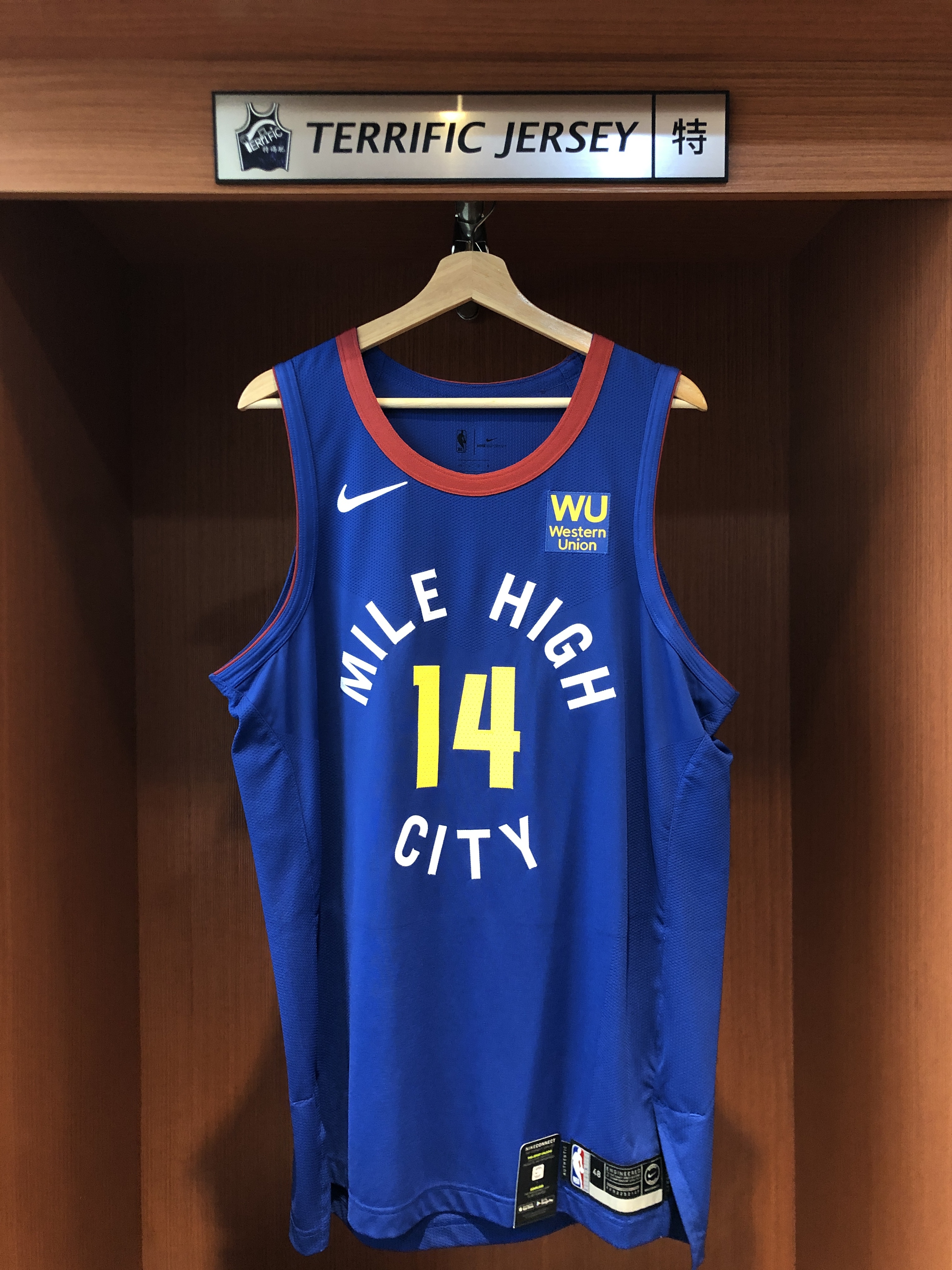 NBA球衣 Gary Harris 丹佛金塊藍 Statement Nike Authentic 球員版 電繡 含贊助商標 全新