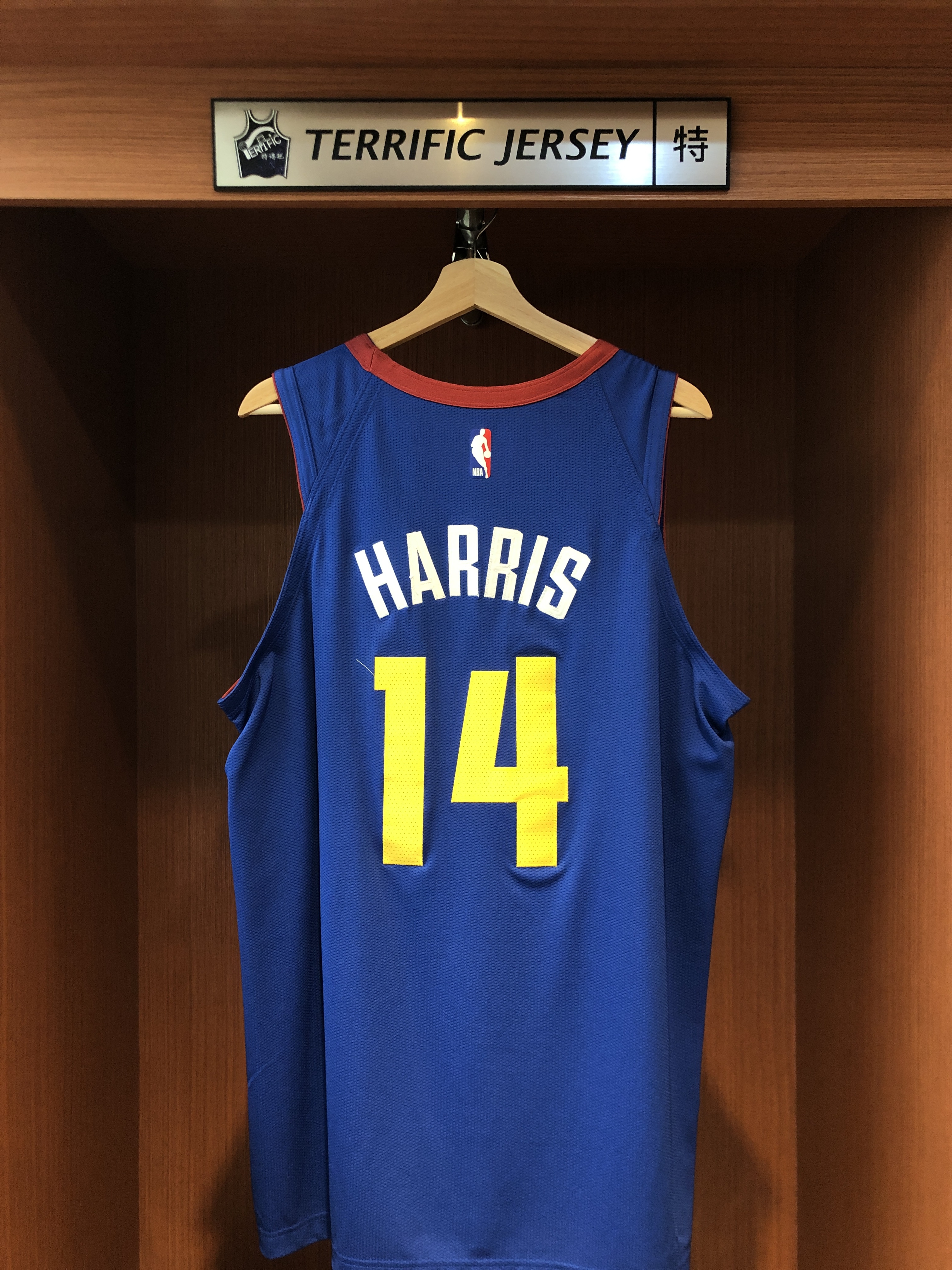 NBA球衣 Gary Harris 丹佛金塊藍 Statement Nike Authentic 球員版 電繡 含贊助商標 全新