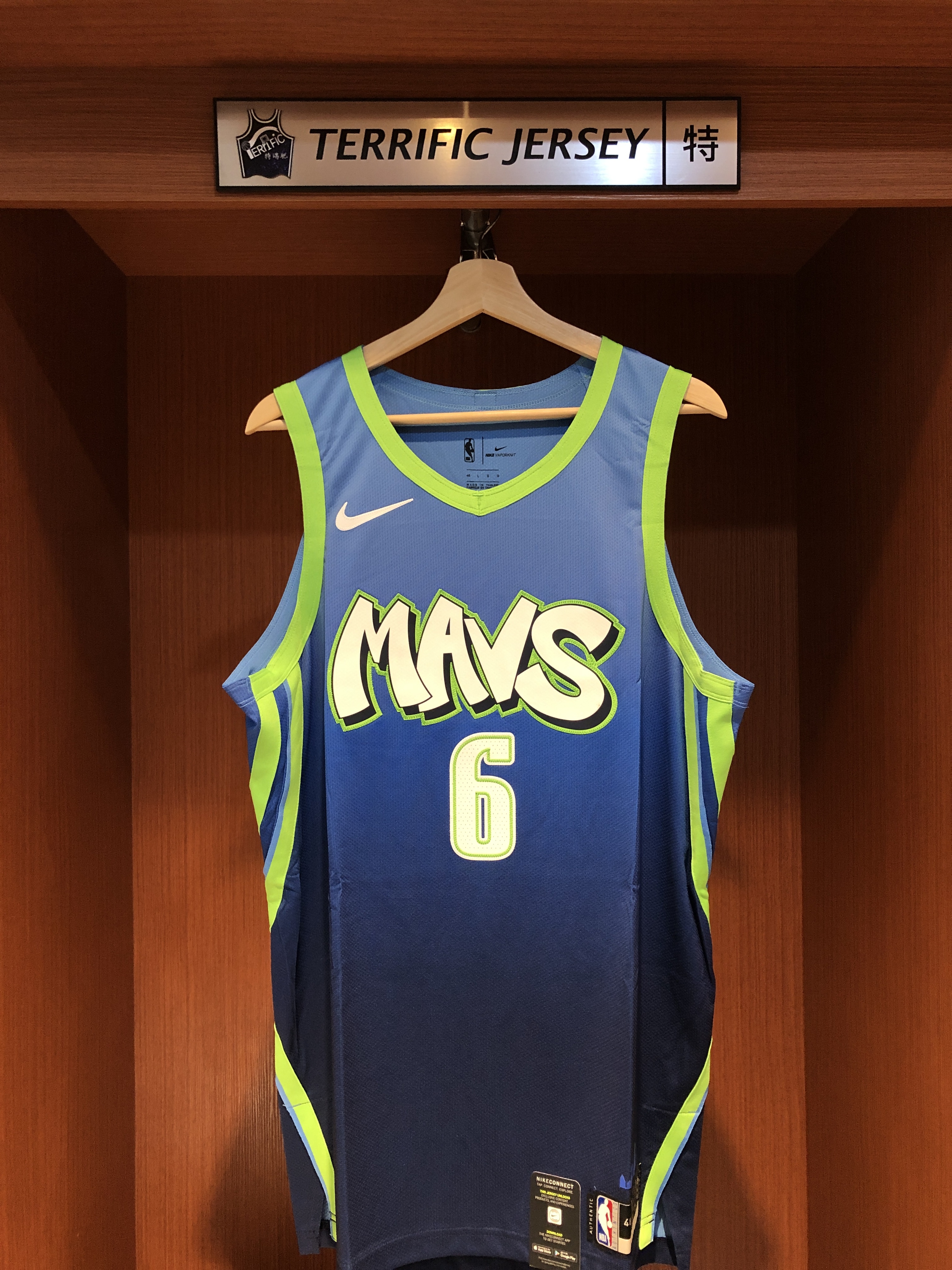 NBA球衣 Kristaps Porzingis 達拉斯小牛城市 City Nike Authentic 球員版 電繡 全新