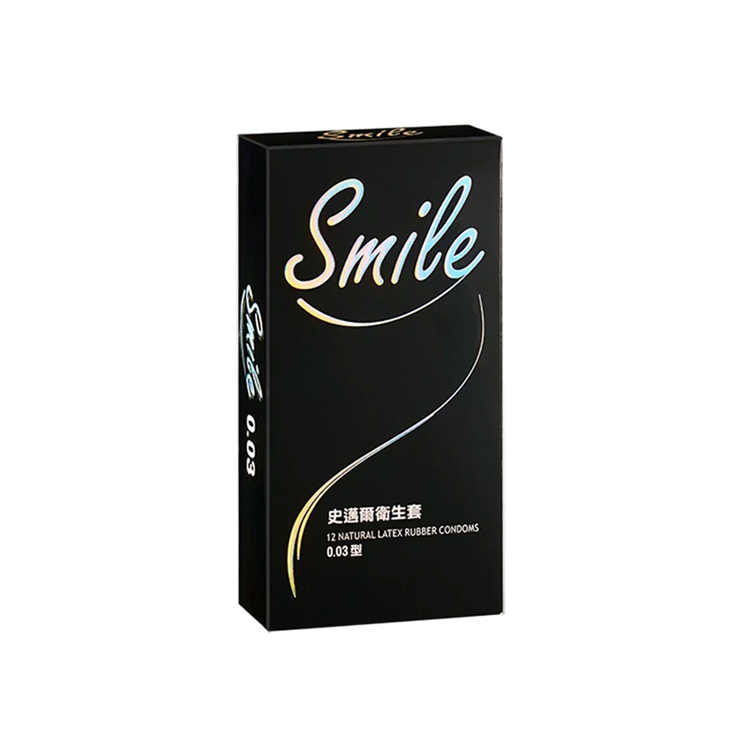Smile 史邁爾 天然乳膠保險套 (超薄型/顆粒型/3合1型/0.03型) 12入