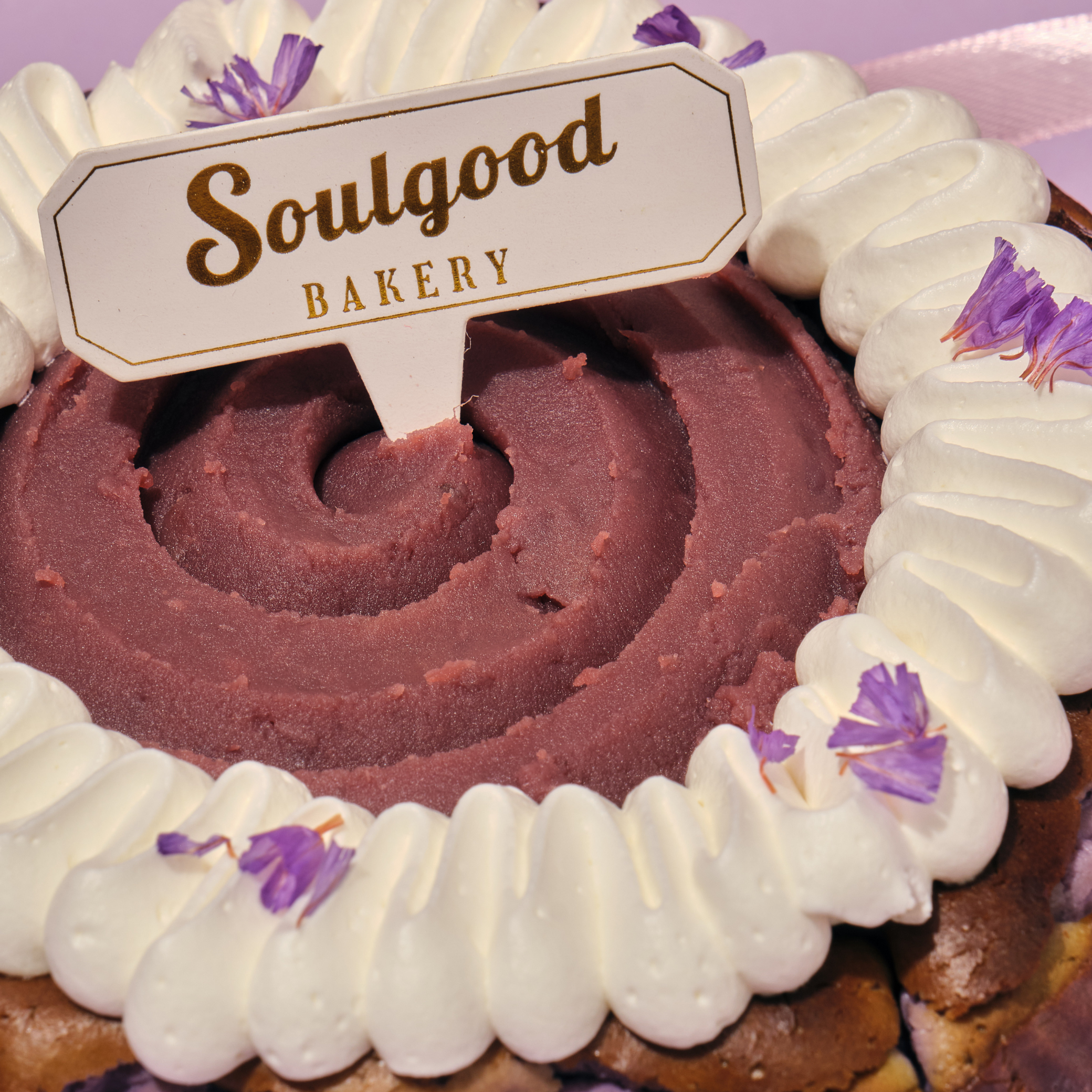 沖繩紫薯忌廉 巴斯克芝士蛋糕