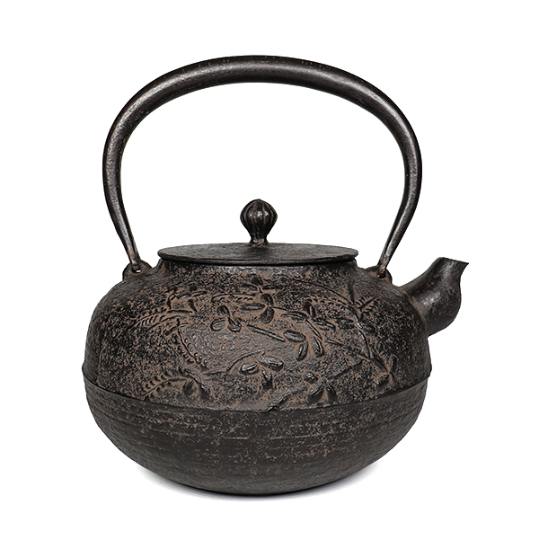 【及川榮喜】丸壺萩 鐵壺1.6L