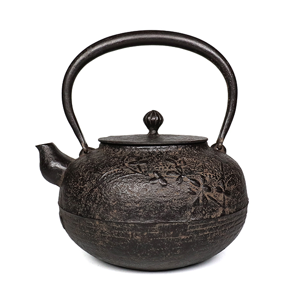 【及川榮喜】丸壺萩 鐵壺1.6L