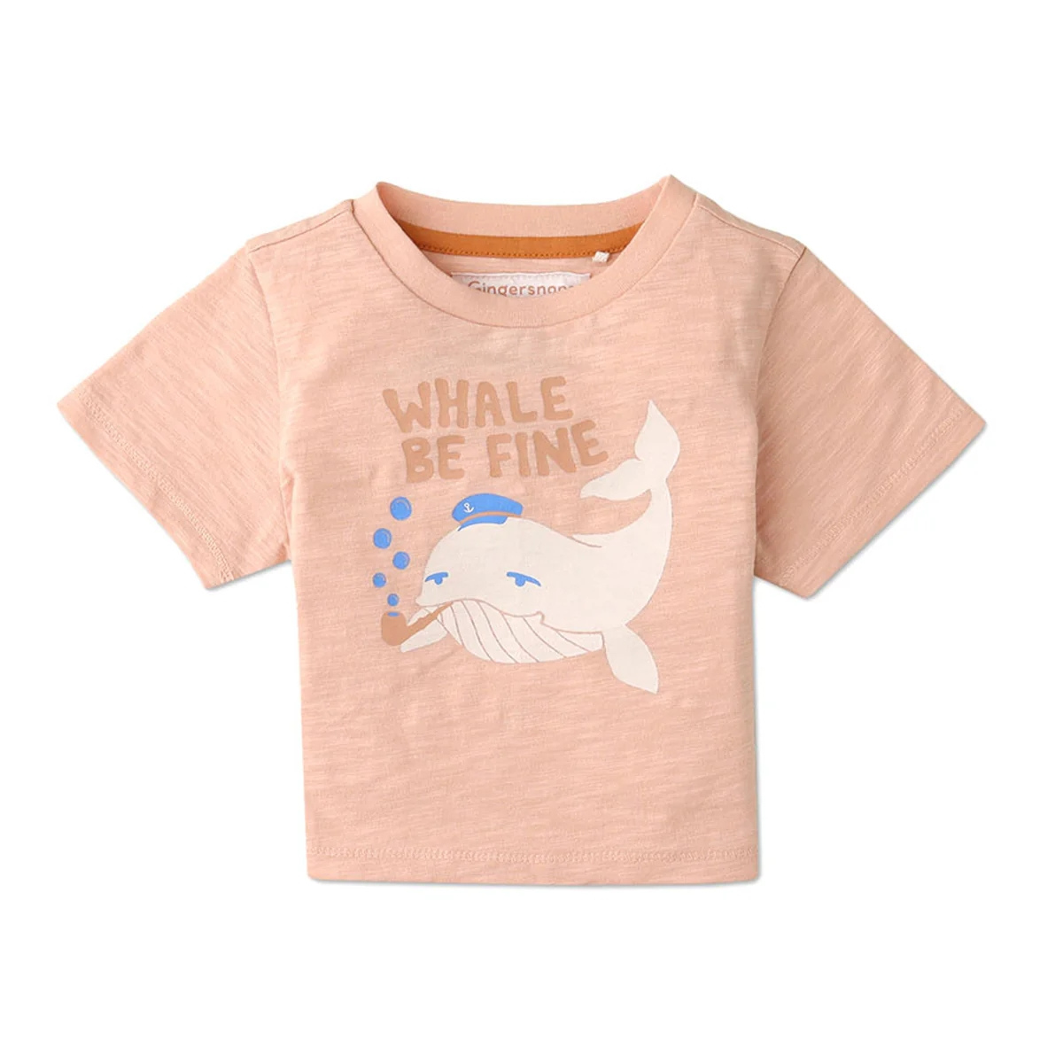 〖 Gingersnaps 〗粉橘鯨魚船長上衣