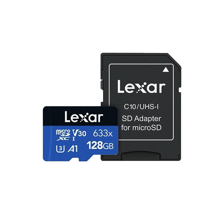 Lexar 雷克沙 633x microSDXC UHS-I A1 U3 128G 記憶卡