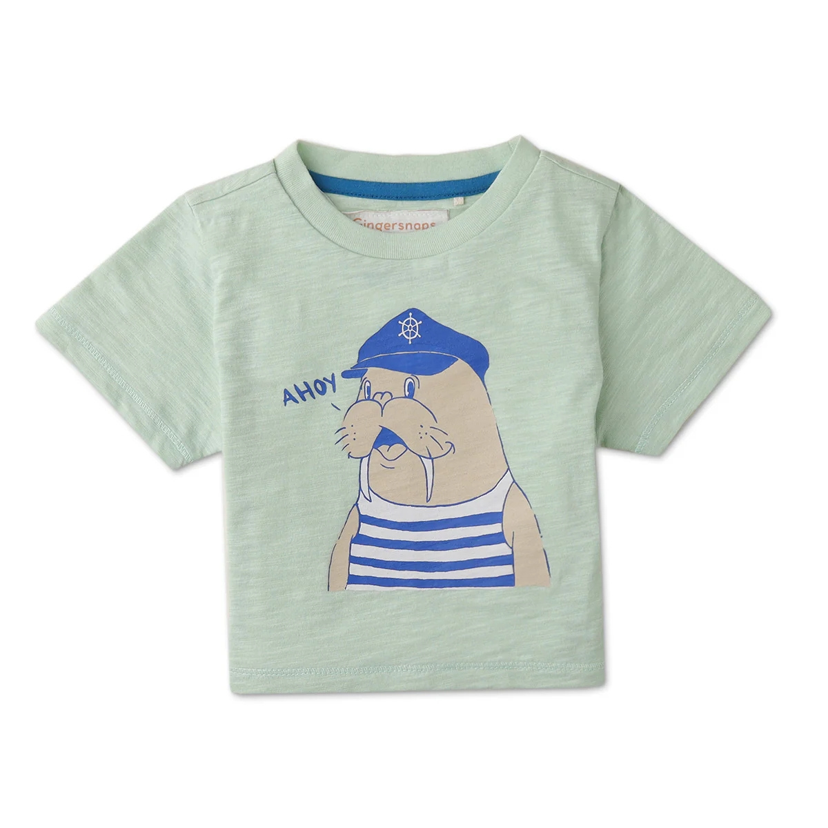 〖 Gingersnaps 〗淺綠海象船長上衣