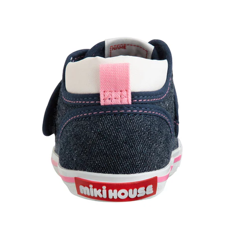 舞颯兔動物刺繡二段鞋-靛藍