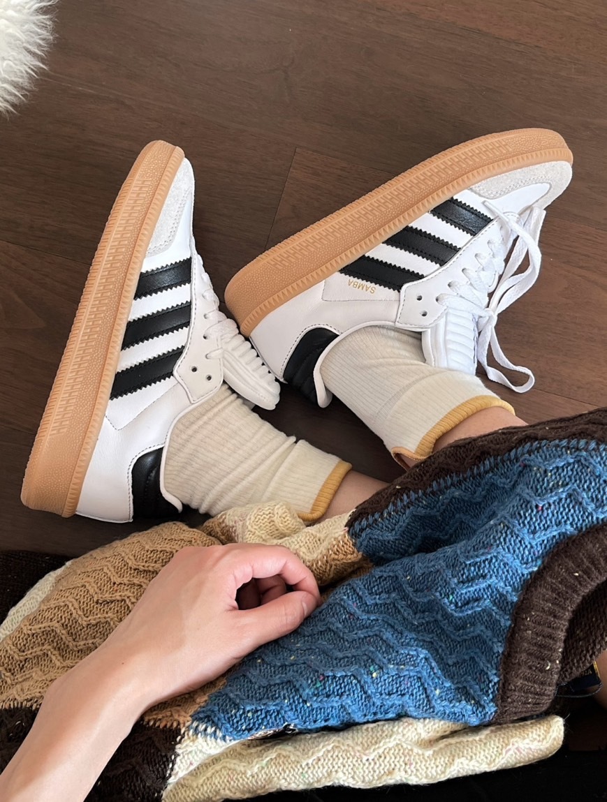 Adidas Samba XLG 皮革 厚底 焦糖牛奶 麵包鞋 黑 白 休閒鞋 IE1379/IE1377