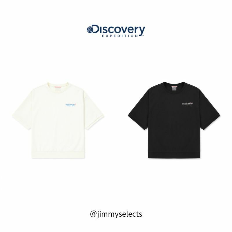 【代購】Discovery 女式運動休閒短袖運動衫 DWTR92043-IVS