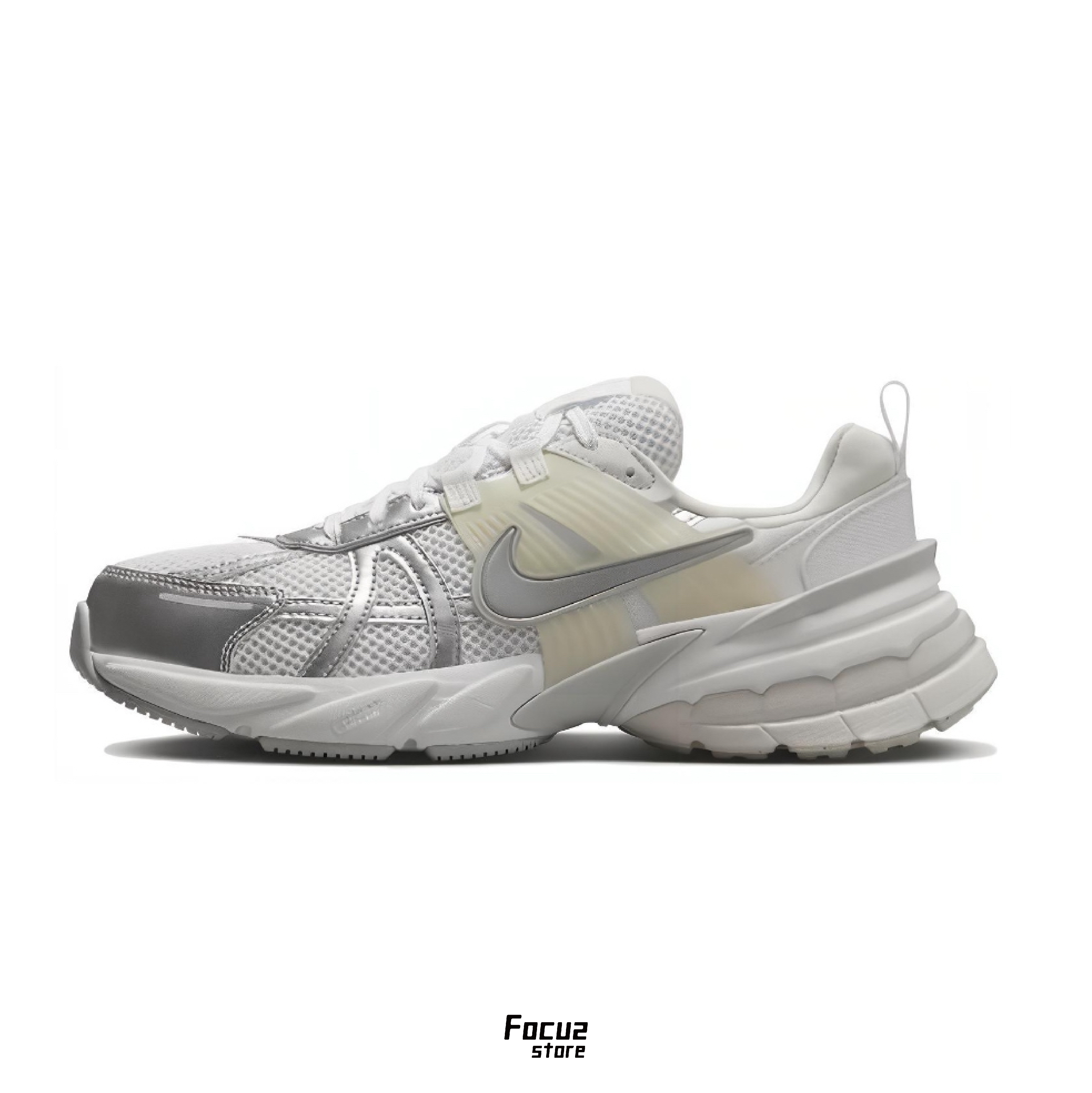【Focus Store】現貨秒發 Nike Wmns V2K Run 'Metallic Silver' 白銀 復古 女款 FD0736-104