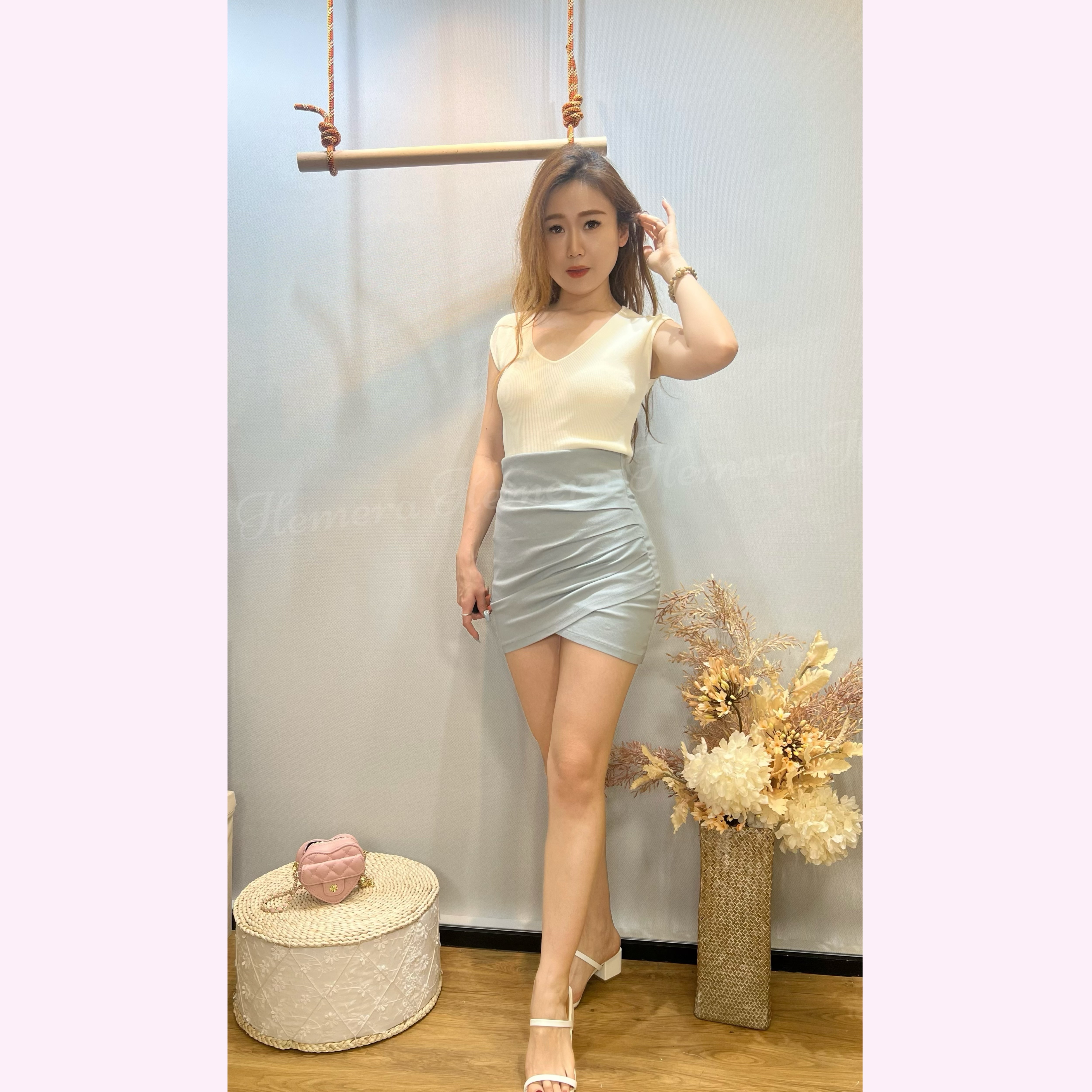 TP24W0437 簡約易襯針織背心