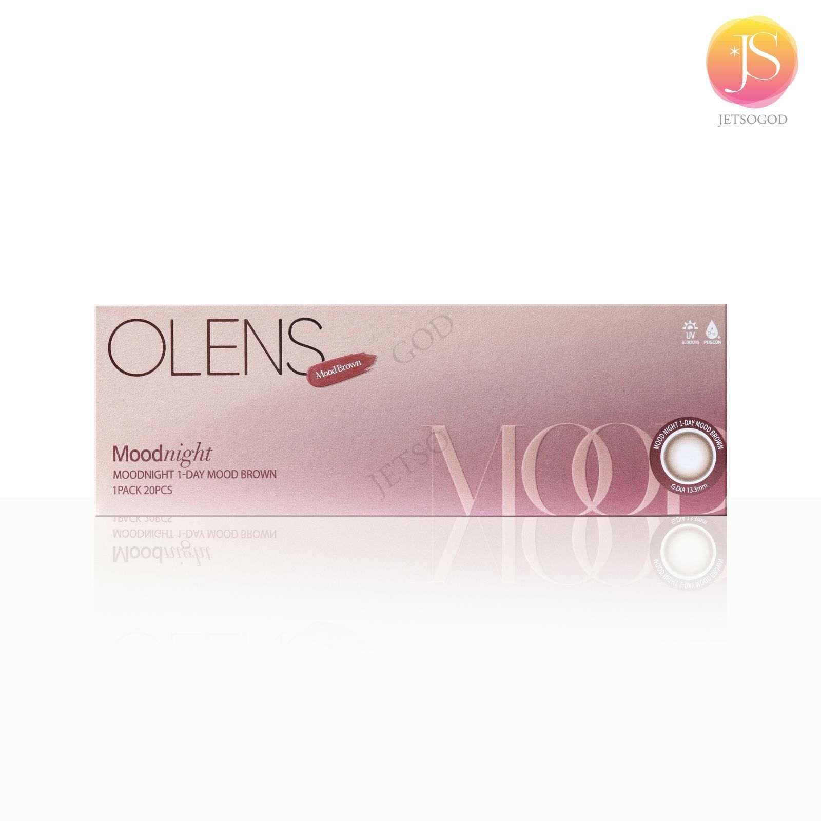 OLENS Mood Night 1 day (Brown)(20片)