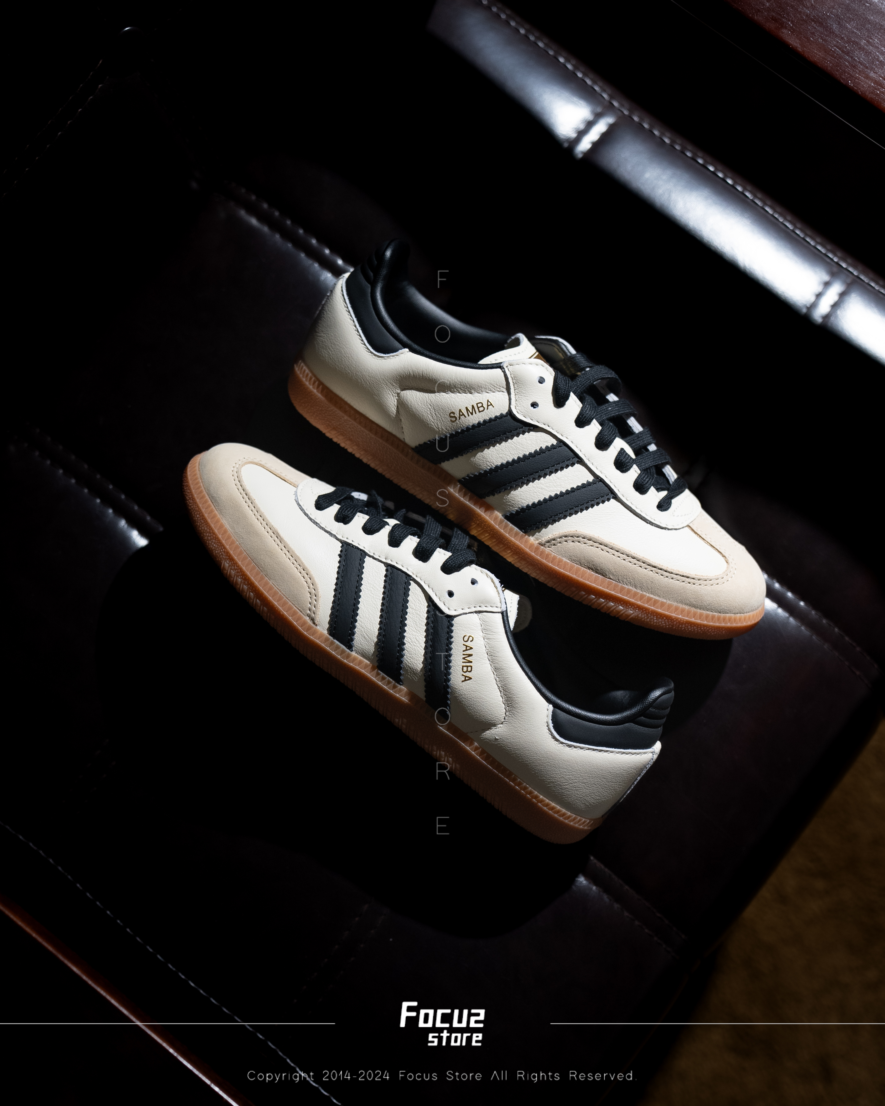 【Focus Store】現貨秒發 Adidas Originals Samba OG "Cream White Sand Strata" 米白 JJJJound平替 ID0478