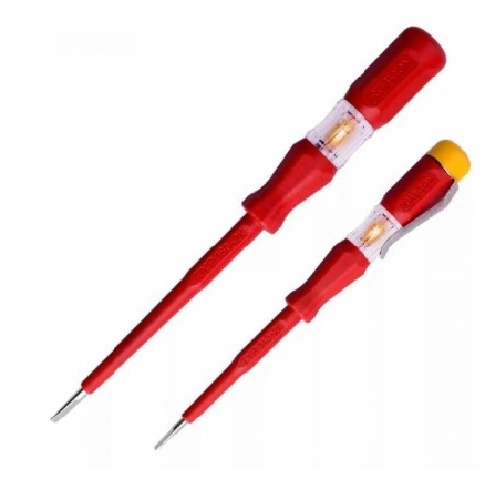 "RUBICON" 日本羅賓漢細號紅色ABS包膠電他筆