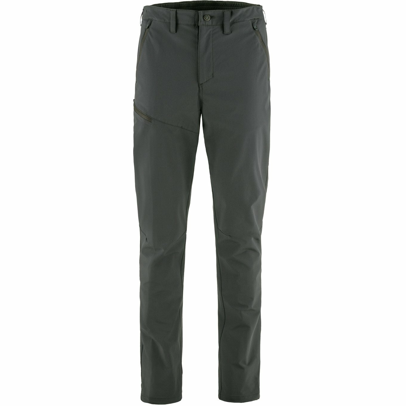 Fjallraven 北極狐 Abisko Trail Stretch Trousers M 男款 健行長褲 休閒彈性長褲 12200163-030 深灰 [HappyOutdoor]