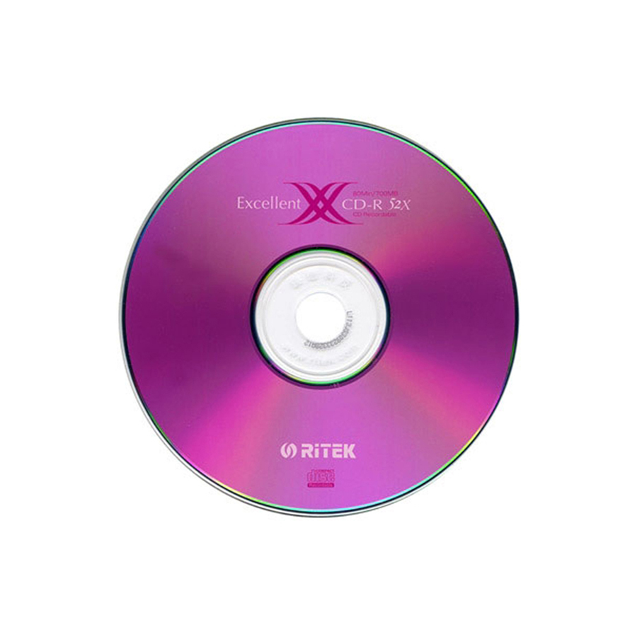 錸德 RiTEK X 系列 ( 二代 ) CD-R 52X 50 片