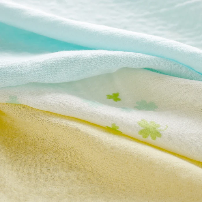 棉花糖三層針織紗布毛巾（三入組）