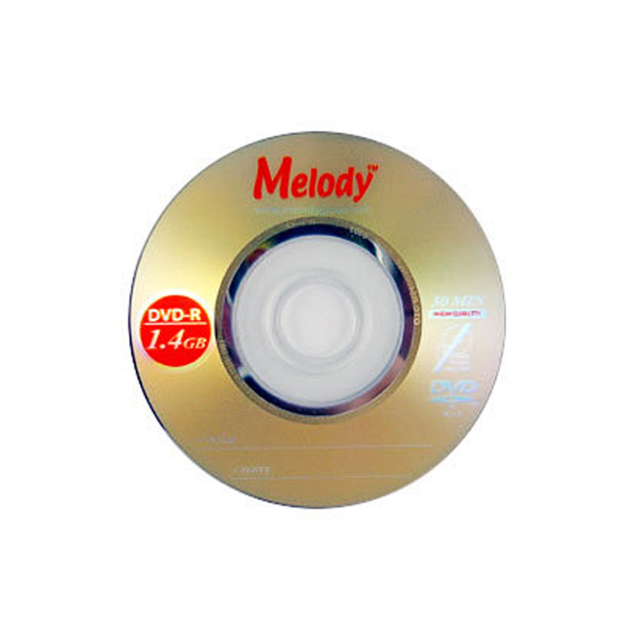 Melody 8cm MINI DVD-R 4x 1.4GB 30分鐘 25片 DVD CAM用 光碟 DVD 攝影機
