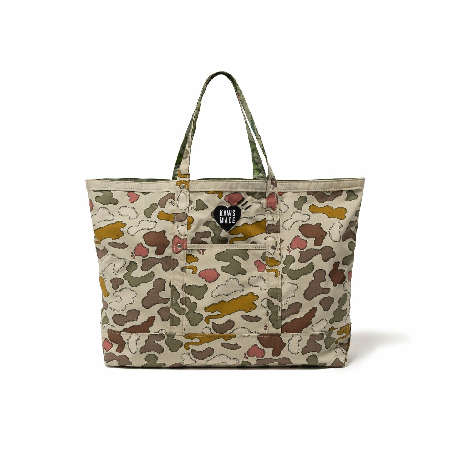 預購) HUMAN MADE KAWS MADE CAMO TOTE BAG - XX27GD001