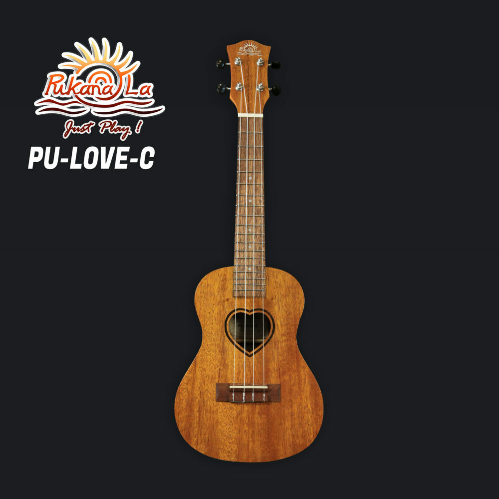 Pukanala 愛與和平系列 PU-LOVE-C 23吋 全沙比力木『合板』烏克麗麗【宛伶樂器】