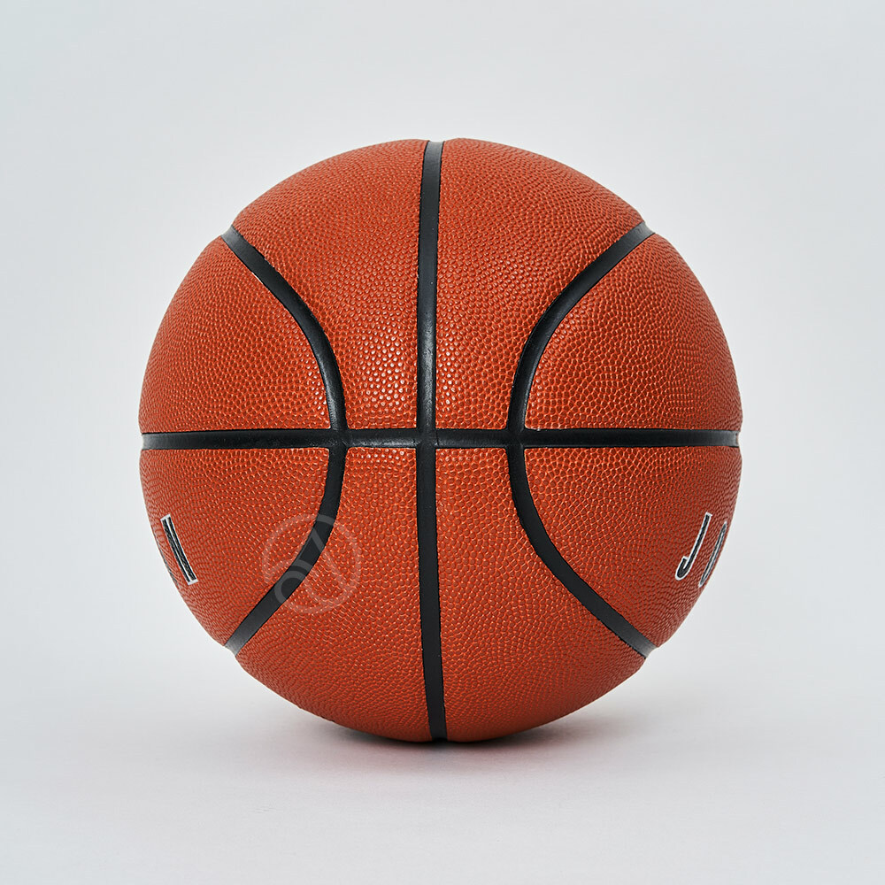 Nike Jordan Ultimate 2.0 8p 7號球 深橘黑銀色 室內外 喬丹籃球 J100825485507