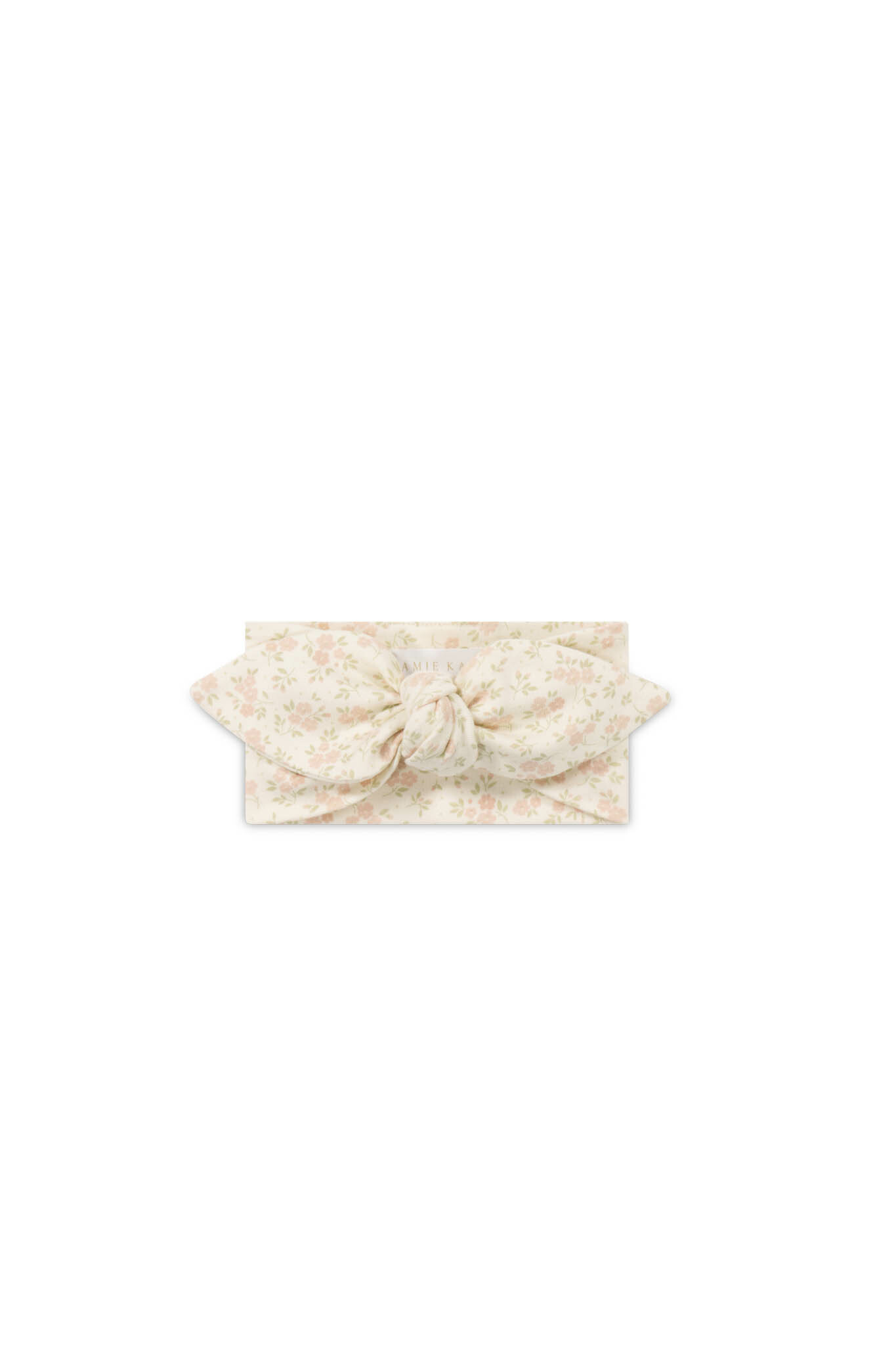 【預購】JAMIE KAY - Organic Cotton Headband（Rosalie Floral Mauve）