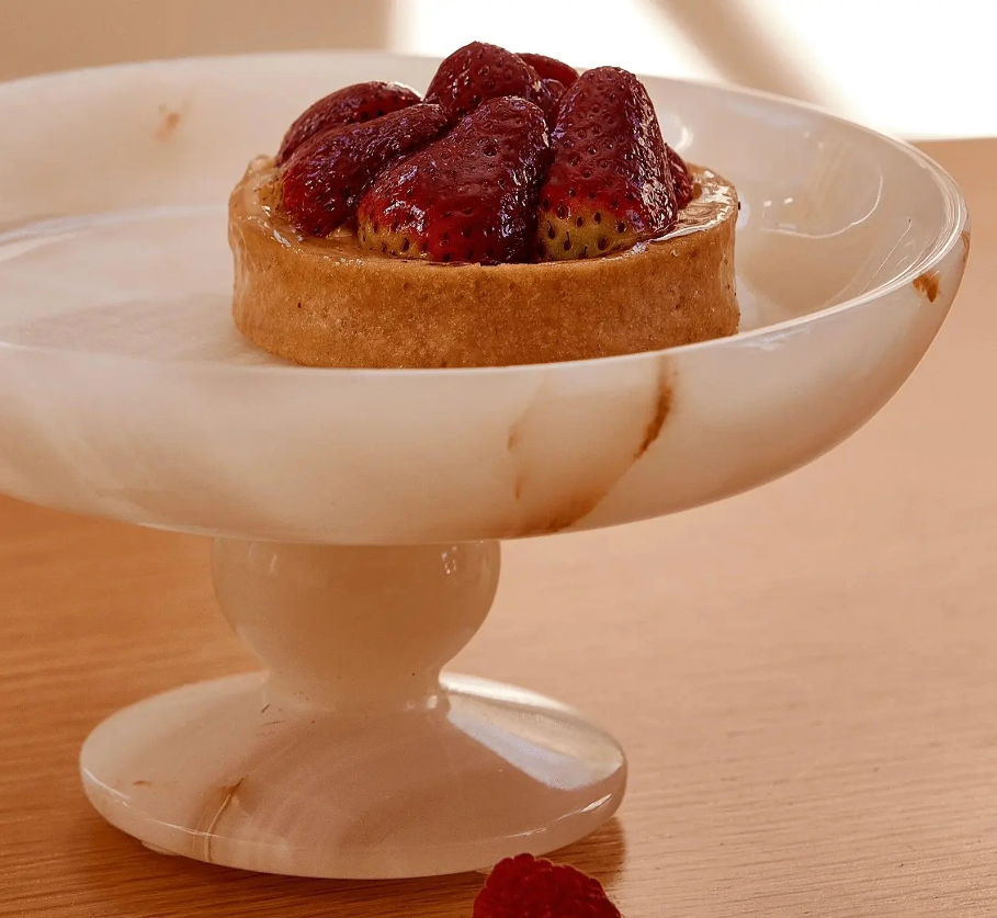 BLACK BLAZE 白瑪瑙托盤