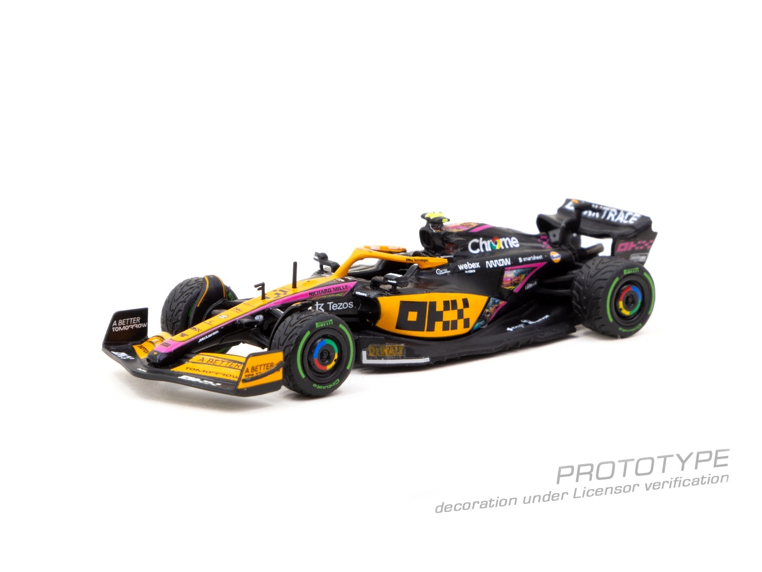 Tarmac Works 1/64 F1 麥拿侖車隊 McLaren MCL36 日本大獎賽 2022 Daniel Ricciardo