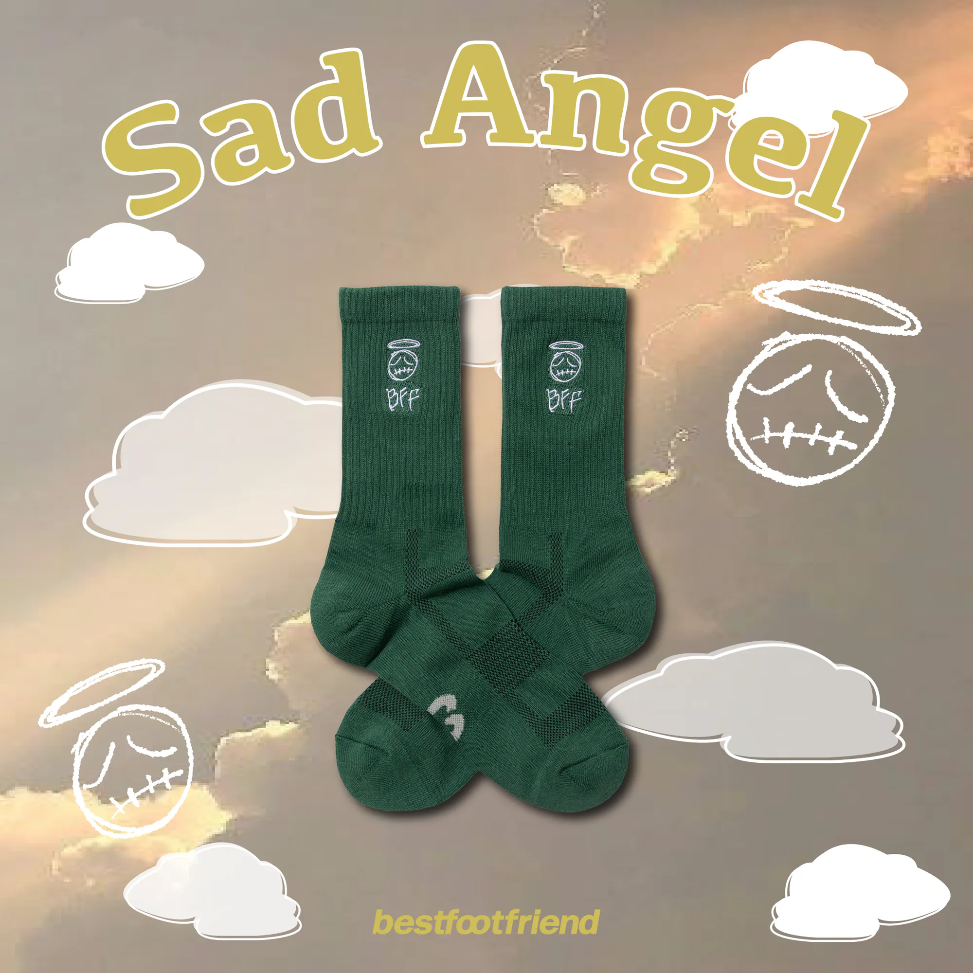 BFF Sad Angel 憂傷天使 2色 BF24004
