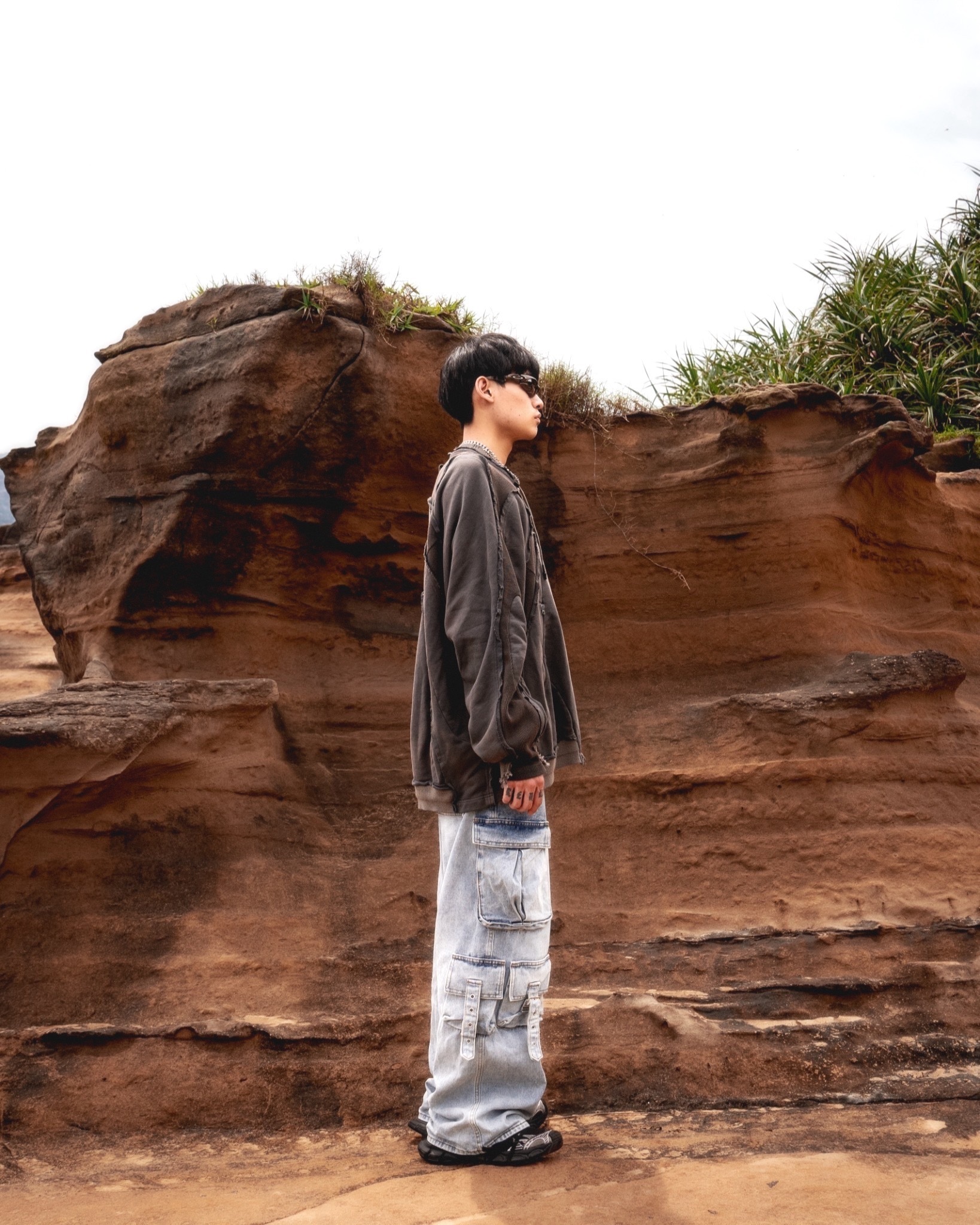 【Focus Store】現貨 Hamcus SS24 DUSZEN OB / Subterranean Dweller's Vintage Pullover 衛衣 SM01524-1 NB