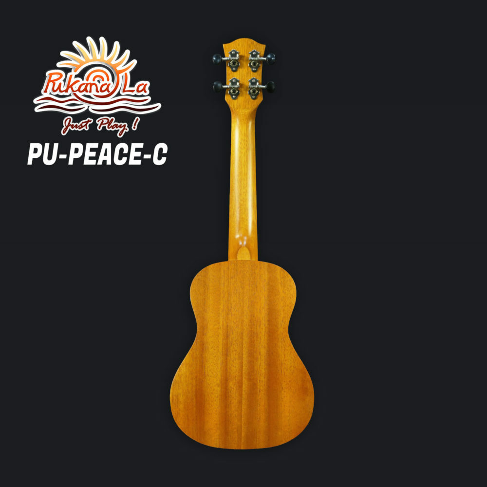 Pukanala 愛與和平系列 PU-PEACE-c 23吋 全沙比力木『合板』烏克麗麗【宛伶樂器】
