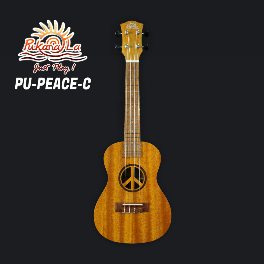 Pukanala 愛與和平系列 PU-PEACE-c 23吋 全沙比力木『合板』烏克麗麗【宛伶樂器】