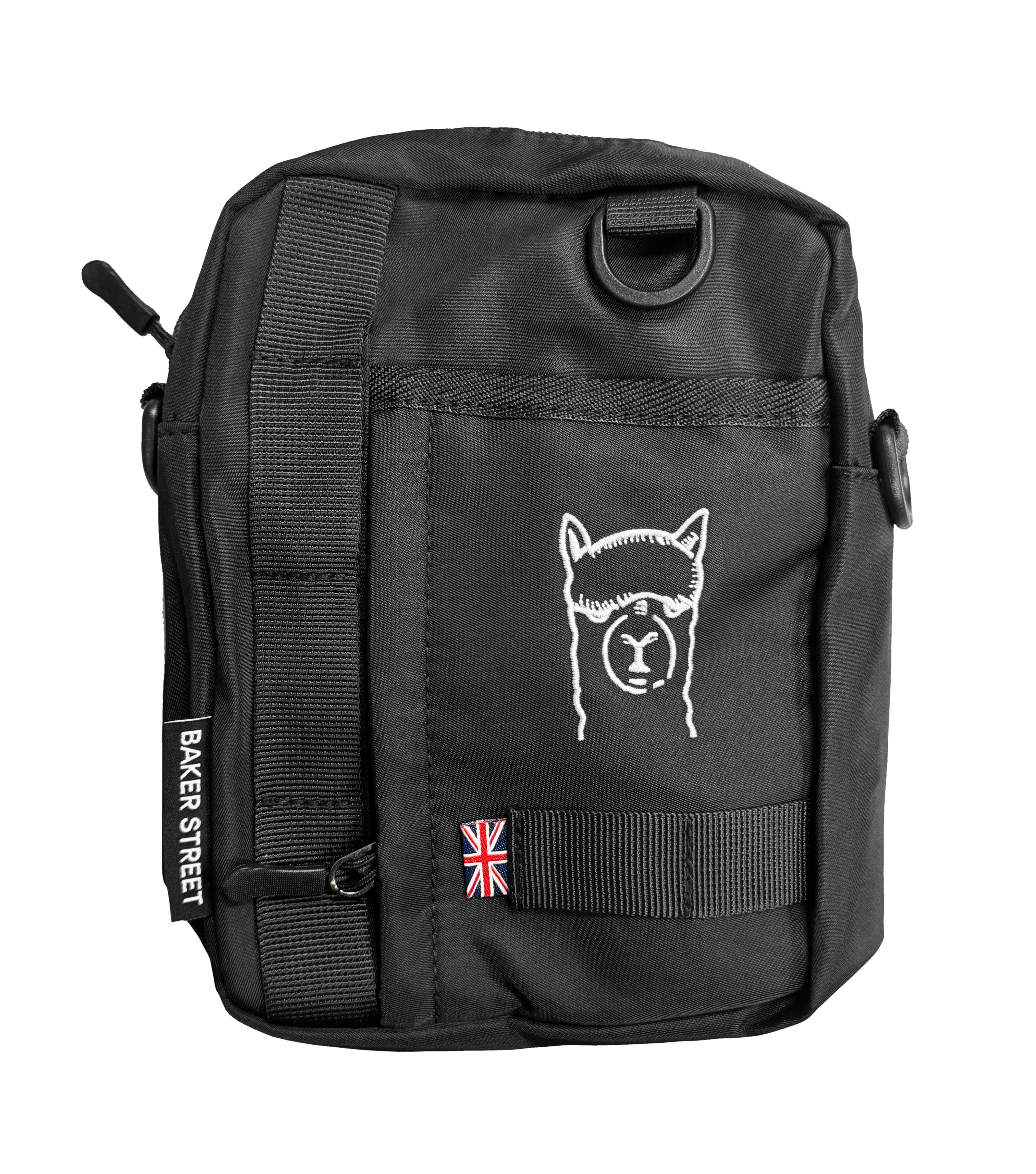 經典羊駝休閒小方包