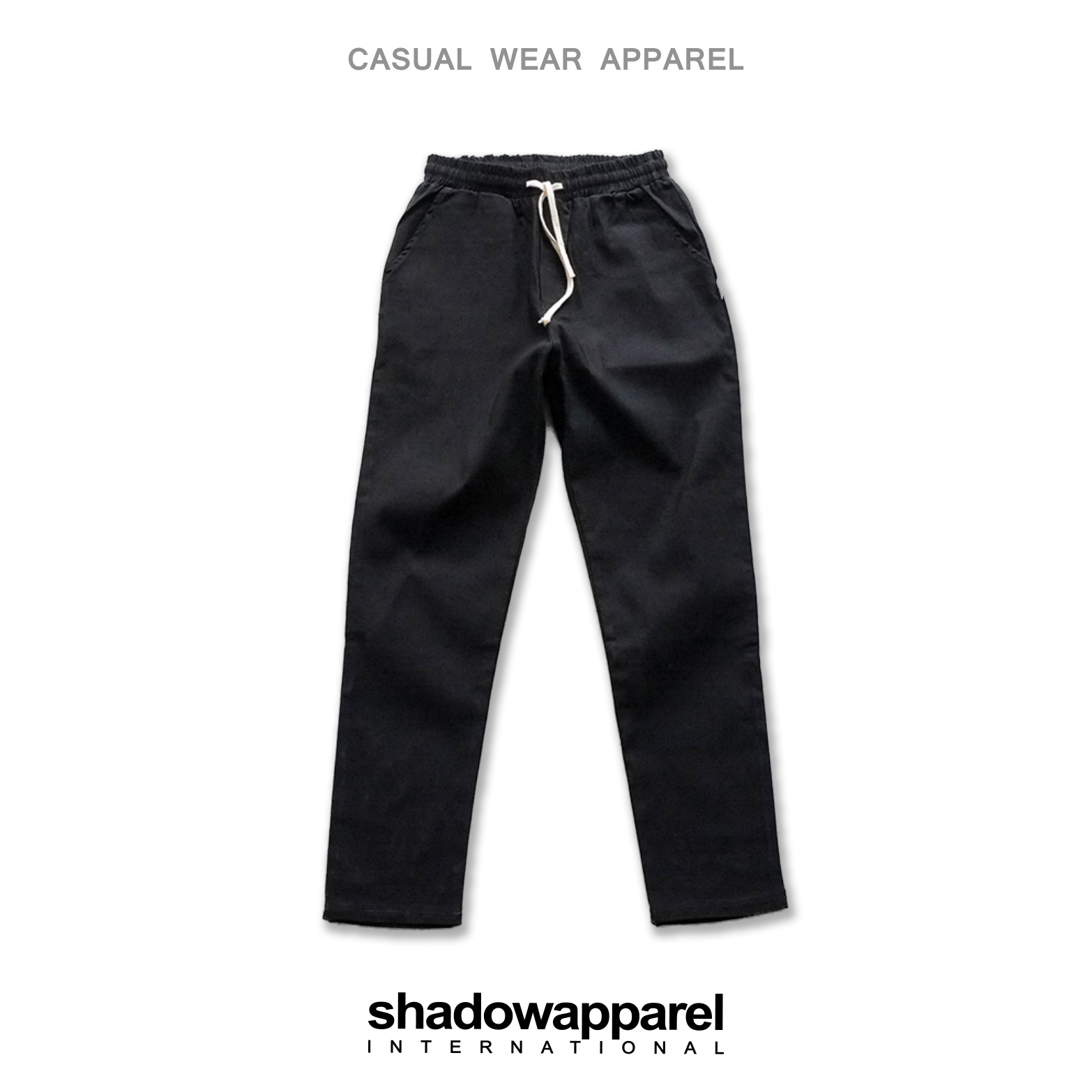 SHADOW 24SS EZ-02 CASUAL PANT / 彈性合身長褲