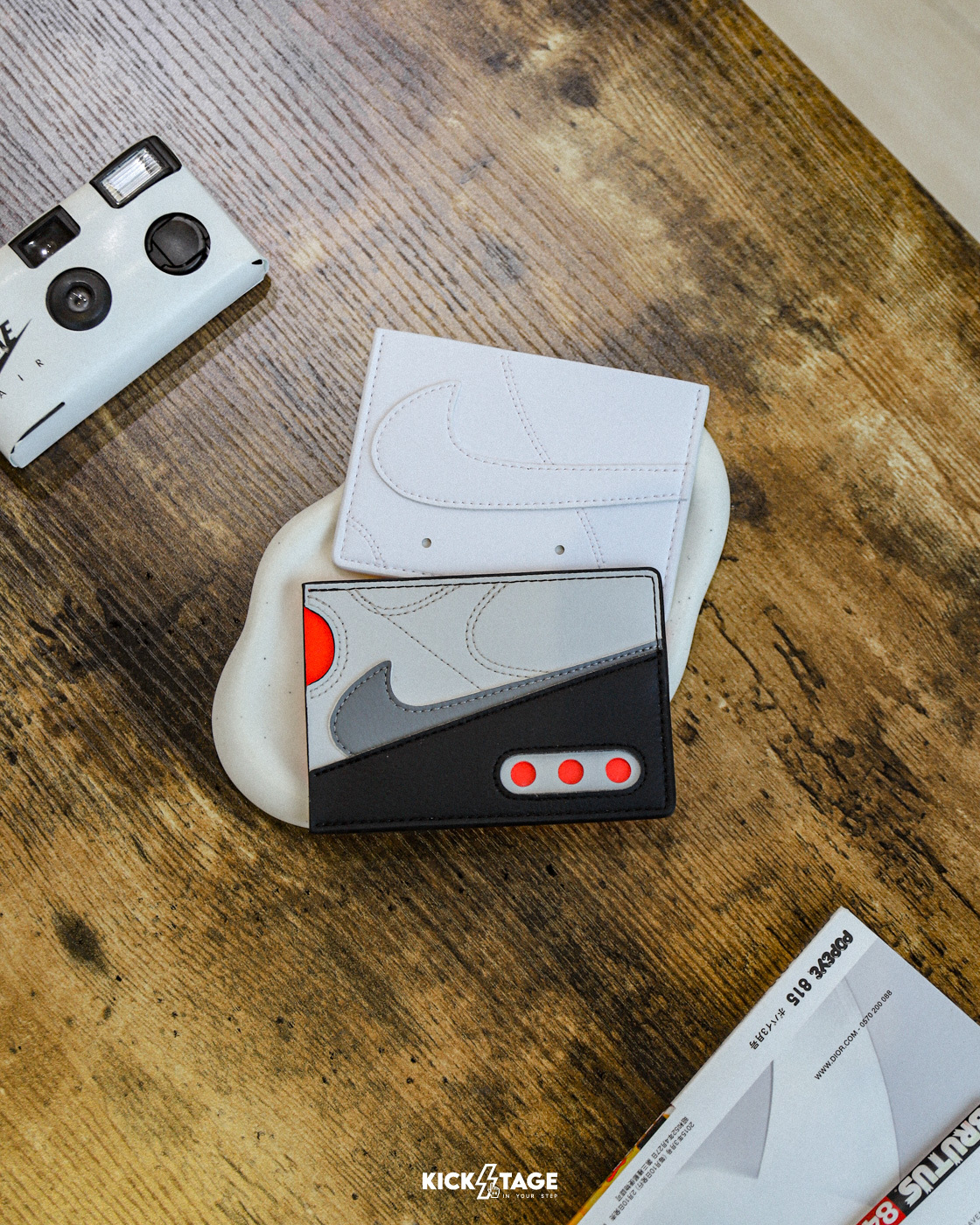 NIKE ICON AIR FORCE 1 AIR MAX 90 九色 運動 休閒 皮革 卡夾 卡包【HF3716/HF3717/HQ6914/HQ6915】NIKEICON