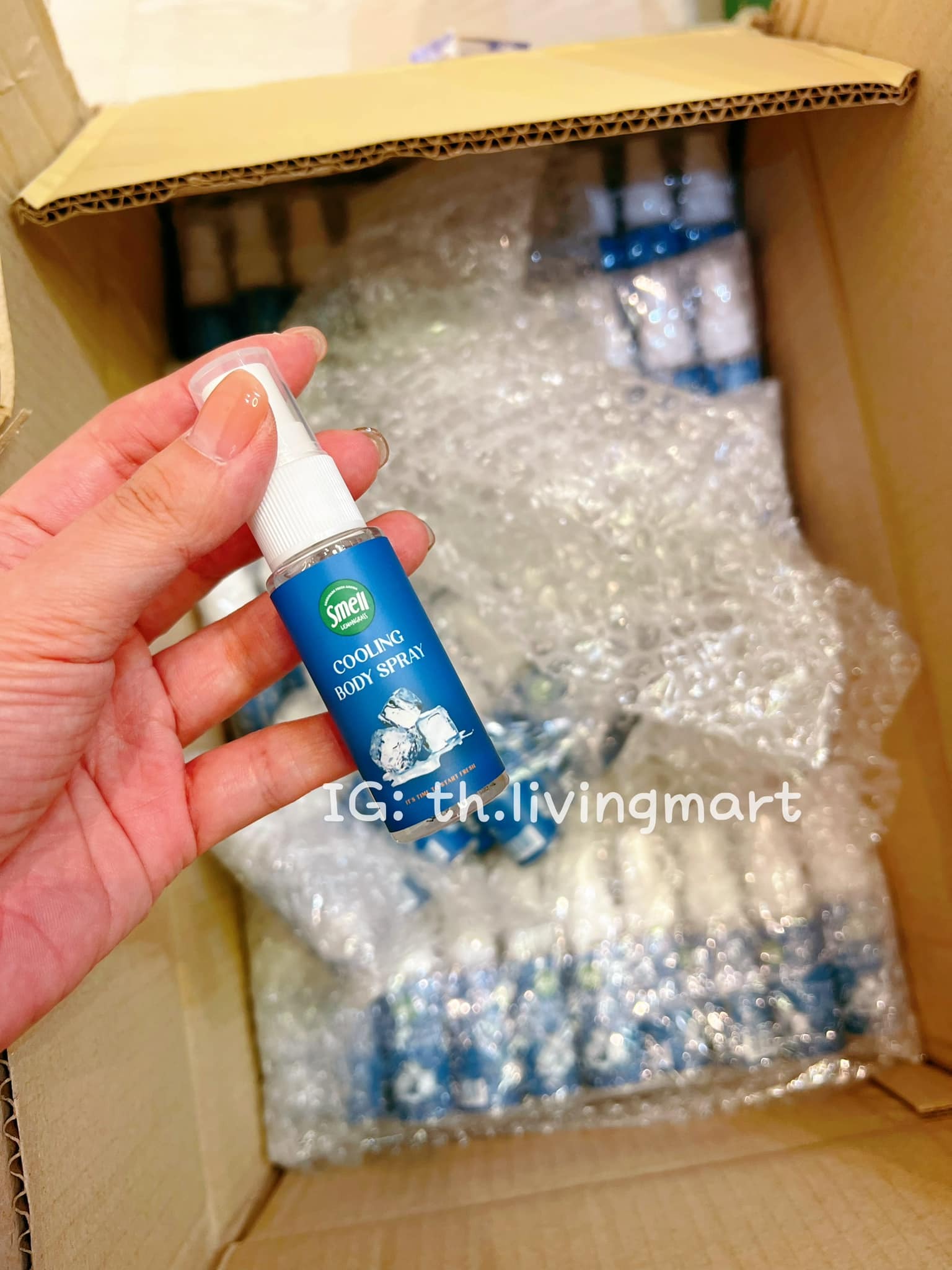 天然品牌 Smell冰涼噴霧