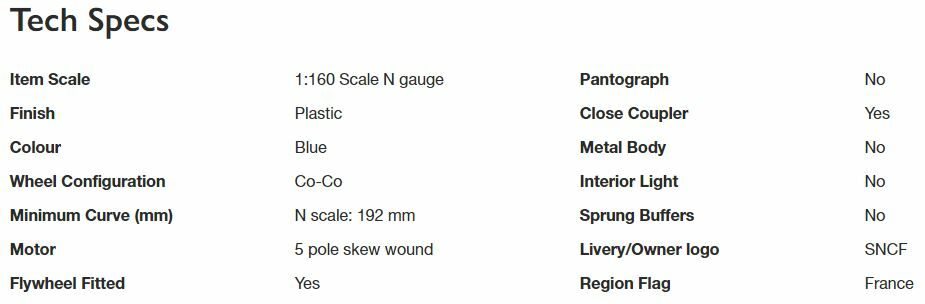 Arnold HN2549S N規 SNCF, CC 14111 數位音效電車