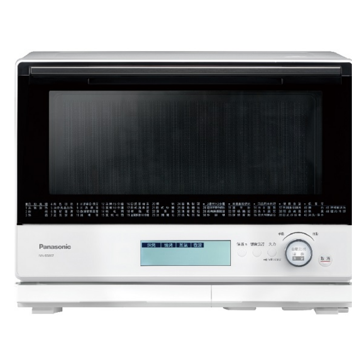Panasonic 國際 30L平台式變頻蒸烘烤微波爐(NN-BS807)