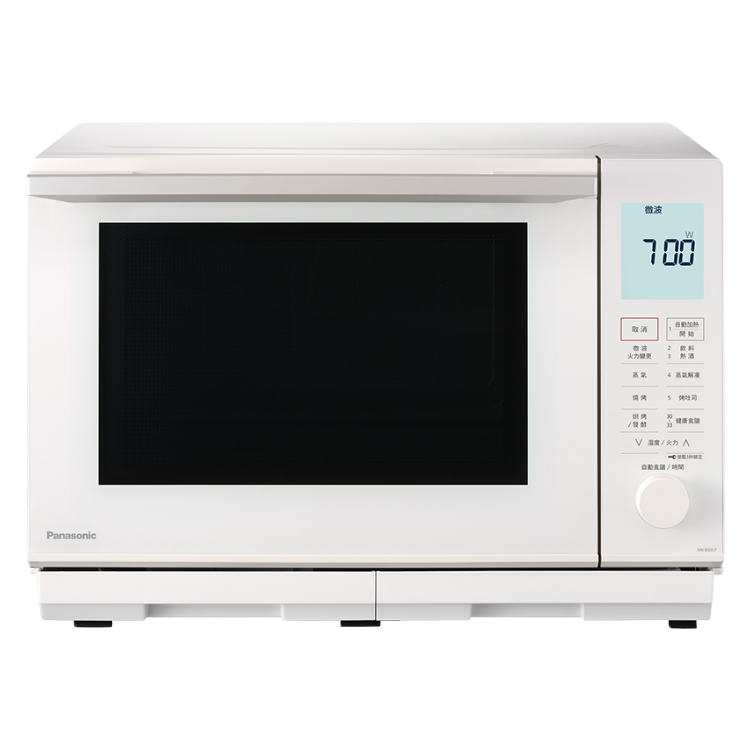 Panasonic 國際 27L平台式變頻蒸烘烤微電腦微波爐(NN-BS607)